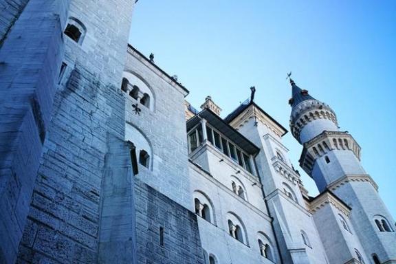 Neuschwanstein Castle during the winter