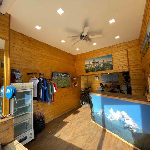 items inside a store