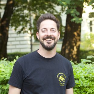 10 a man standing in a garden